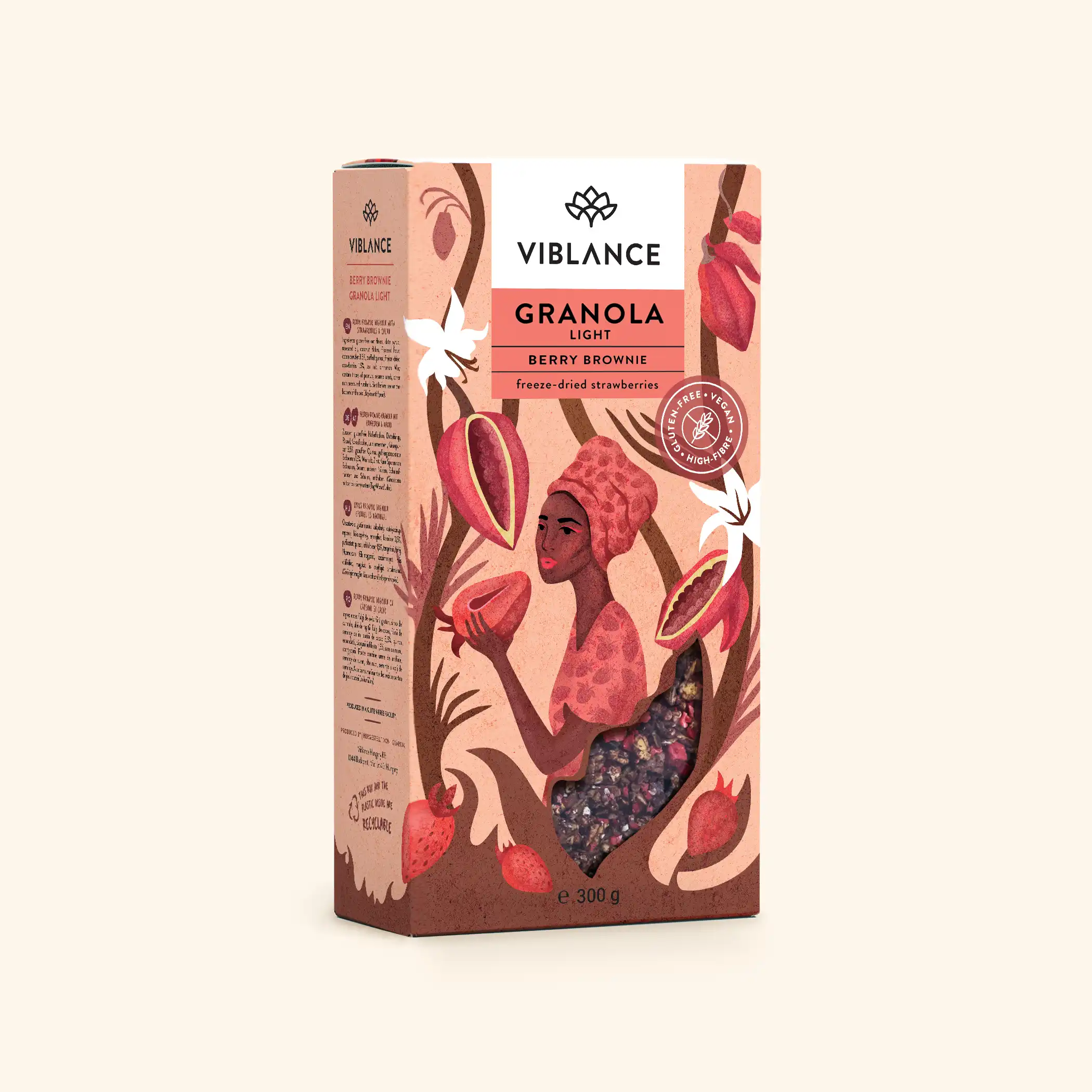 Viblance-Granola-Light-Berry-Brownie.webp Berry Brownie Granola Light - Image 1